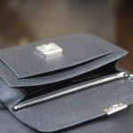 Clutch nam handmade da bò cao cấp khoá số bảo mật khâu tay thủ công Lano CLTK018
