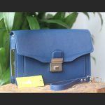 Clutch nam handmade da bò cao cấp khoá số bảo mật khâu tay thủ công Lano CLTK018