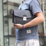 Clutch nam handmade da bò cao cấp khoá số bảo mật khâu tay thủ công Lano CLTK018