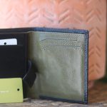 Ví da cao cấp nhỏ gọn dáng đứng Lano VDN101