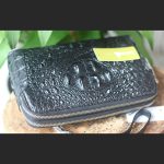 Clutch cá sấu nam khoá số hông Lano CLTCS01
