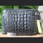 Clutch cá sấu nam khoá số hông Lano CLTCS01