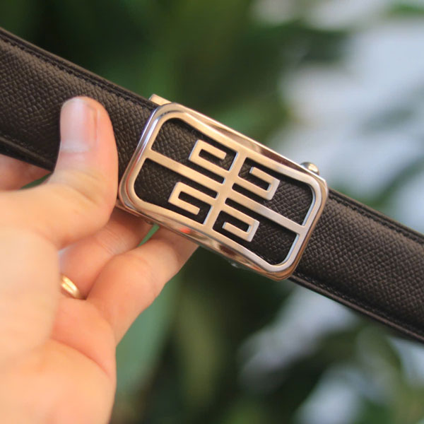 Dây thắt lưng handmade da bò cao cấp có ray trượt Lano TLH05 epsom thời trang