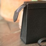 Túi clutch cầm tay nam da thật handmade khâu tay thủ công nhỏ gọn tiện lợi CLTK020