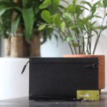 Túi clutch cầm tay nam da thật handmade khâu tay thủ công nhỏ gọn tiện lợi CLTK020