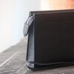 Túi clutch cầm tay nam da thật handmade khâu tay thủ công nhỏ gọn tiện lợi CLTK020