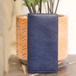 Ví dài cầm tay da thật khâu tay thủ công 100% Lano VCTK010