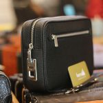 Túi Clutch cầm tay da bò cao cấp khoá số bảo mật Lano CLTK022