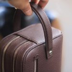 Clutch golf cầm tay da bò cao cấp handmade khâu tay thủ công Lano CLTK023