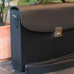 Cặp da công sở handmade khâu tay thủ công Lano CDH01