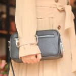 Clutch nam handmade khoá vân tay da thật cao cấp Lano CLTK024