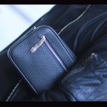 Clutch nam handmade khoá vân tay da thật cao cấp Lano CLTK024