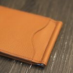 Ví kẹp tiền da bò cao cấp handmade khâu tay thủ công Lano VKT03