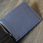 Ví kẹp tiền da bò cao cấp handmade khâu tay thủ công Lano VKT03 mặt trong