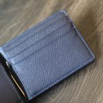 Ví kẹp tiền da bò cao cấp handmade khâu tay thủ công Lano VKT03 ngăn thẻ