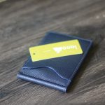 Ví kẹp tiền da bò cao cấp handmade khâu tay thủ công Lano VKT03 từ trên xuống