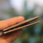 Ví kẹp tiền da bò cao cấp handmade khâu tay thủ công Lano VKT03 màu eutope cạnh ví