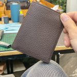 Ví nam nhỏ gọn tiện lợi da togo ngoại handmade lano VDNTK029