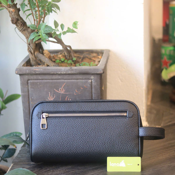 Clutch cầm tay da bò cao cấp handmade khâu tay thủ công Lano CLTK028