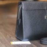 Clutch da bò cao cấp handmade khâu tay thủ công Lano CLTK029 hông túi