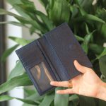Ví da cầm tay handmade nhỏ gọn tiện lợi Lano VCTK012 mặt trong