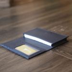 Ví da cầm tay handmade nhỏ gọn tiện lợi Lano VCTK012 ngăn hộp