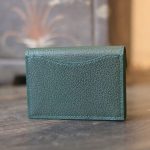 Ví da handmade đựng thẻ nhỏ gọn tiện lợi VDNT14 mặt sau