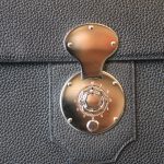 Cặp da công sở handmade khâu tay thủ công từ da bò nhập khẩu Lano CDH04 khóa xoay mặt trời MMC cao cấp