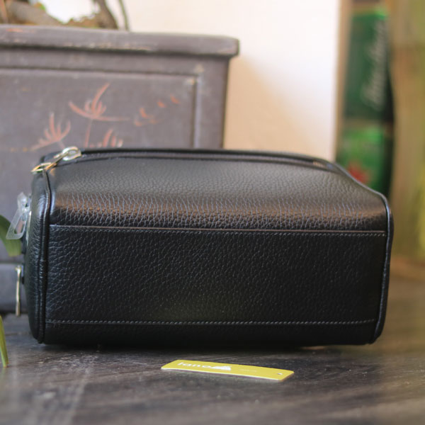 Túi da clutch cầm tay handmade trẻ trung lịch lãm CLTK032 đáy túi