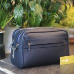 Túi da clutch cầm tay handmade trẻ trung lịch lãm CLTK032 xanh navy