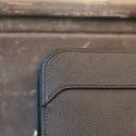 Túi Clutch da epsom nhập khẩu handmade khâu tay thù công Lano CLTK031 góc cạnh sắc nét