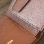 Ví da cá sấu handmade có vách ngăn Lano VCSTK018 sắc nét