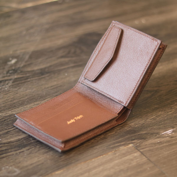 Ví da cá sấu handmade có vách ngăn Lano VCSTK018 sang trọng