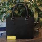 Túi tote da bò epsom cao cấp khâu tay thủ công Lano TDH014