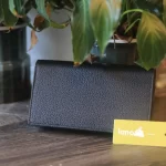 Ví cầm tay da bò togo chế tác theo yêu cầu Lano VCTK016