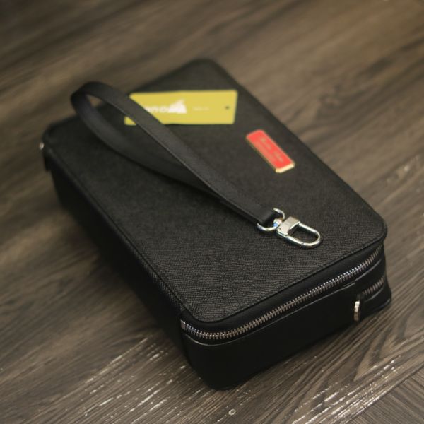 Túi clutch handmade khâu tay thủ công Lano CLTK033 mặt trước 1