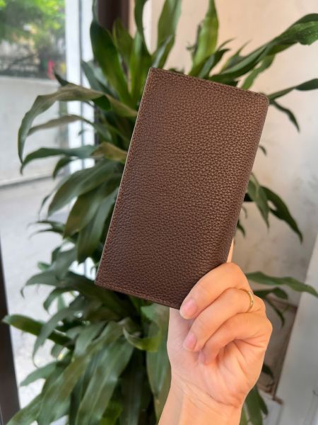 Ví cầm tay da bò togo cao cấp nhỏ gọn tiện lợi Lano VCTK018 sang trọng