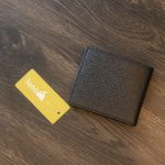 Ví da mini handmade khâu tay thủ công Lano VDNTK036