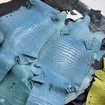 Dây thắt lưng da cá sấu handmade khâu tay thủ công TLH09 nguyên liệu