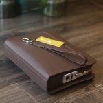 Túi Clutch handmade cầm tay da togo nhập khẩu Lano CLTK035 hông túi