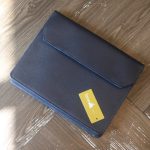 Túi da cầm tay đựng ipad khâu tay thủ công Lano CLTK034