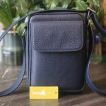 Túi da đeo chéo handmade khâu tay thủ công Lano TDH018 mặt trước