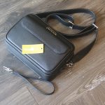 Túi đeo chéo da bò cao cấp khâu tay thủ công Lano TDH016