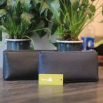 Hộp bao da đựng bút handmade khâu tay thủ công Lano HBH002 2 màu