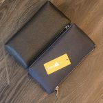 Hộp bao da đựng bút handmade khâu tay thủ công Lano HBH002 từ trên xuống