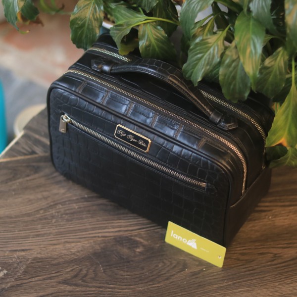 Túi Clutch da cá sấu Thái Lan cao cấp khâu tay thủ công Lano CLTK036 quai túi