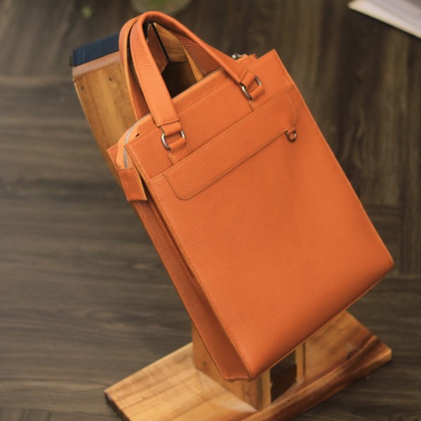Túi da công sở handmade khâu tay thủ công da bò mil Hàn Quốc Lano TDH021 công sở