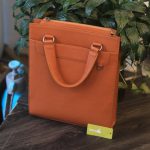 Túi da công sở handmade khâu tay thủ công da bò mil Hàn Quốc Lano TDH021 góc nghiêng