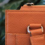 Túi da công sở handmade khâu tay thủ công da bò mil Hàn Quốc Lano TDH021 quai túi chắc chắn