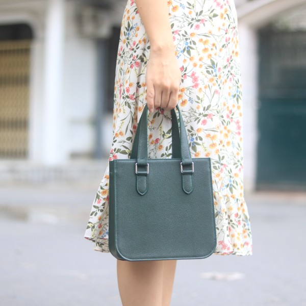 Túi da nữ handmade khâu tay thủ công Lano TDH026 công sở